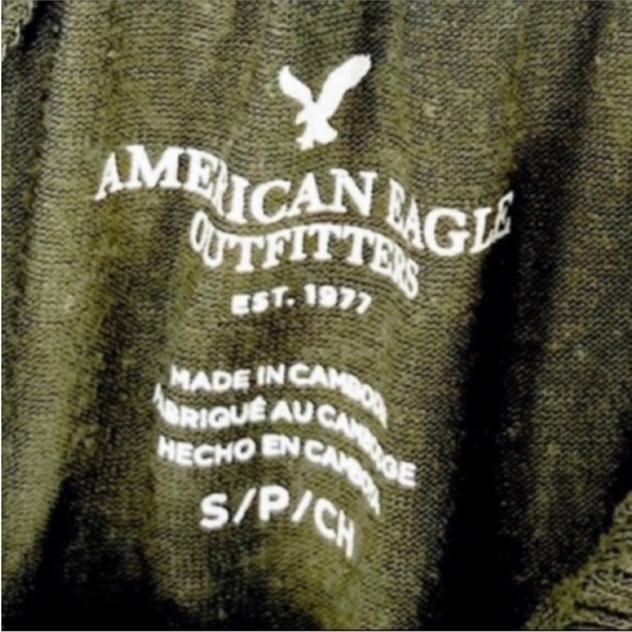 AMERICAN EAGLE OUTFITTERS front tie top S - Picture 7 of 9